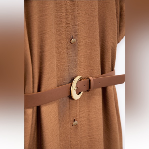 ✨SALE✨ ZARA BELTED SHIRTDRESS ✨SALE✨ - Picture 13 of 14